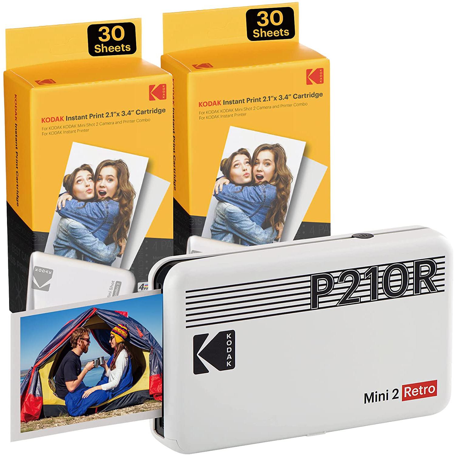 Kodak Mini 2 Retro 2.1x3.4 Portable Photo Printer for $83.19 Shipped