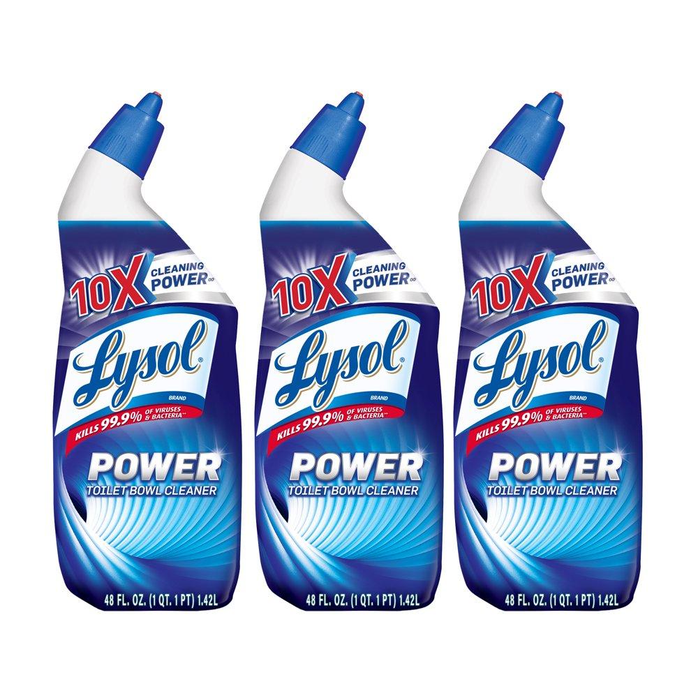 3 Lysol Power Toilet Bowl Cleaners for $4.97