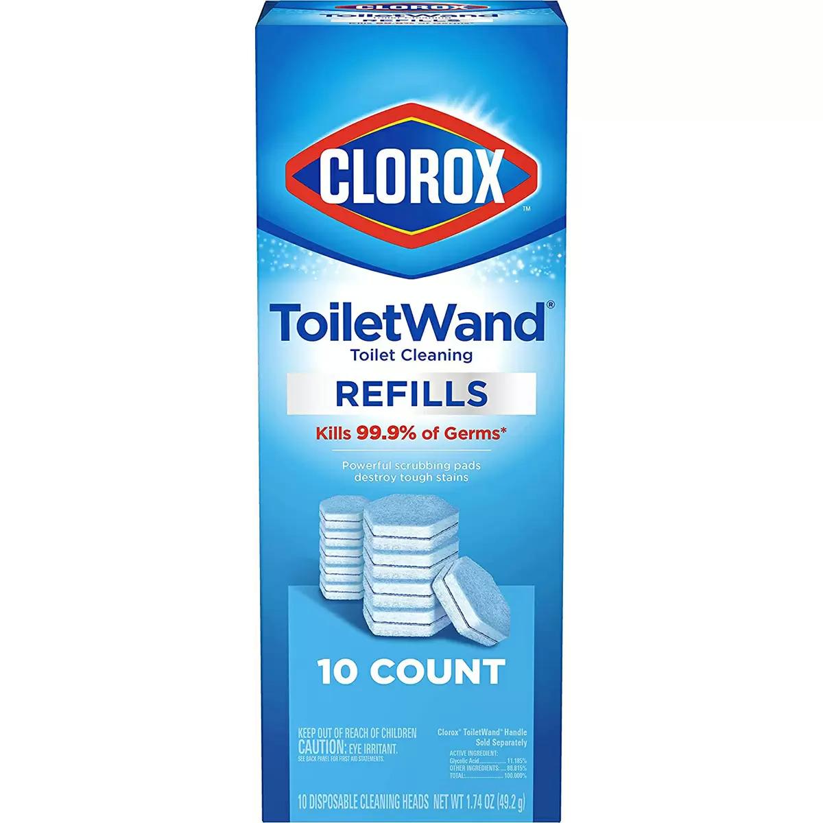 10 Clorox ToiletWand Disinfecting Refills for $3.49