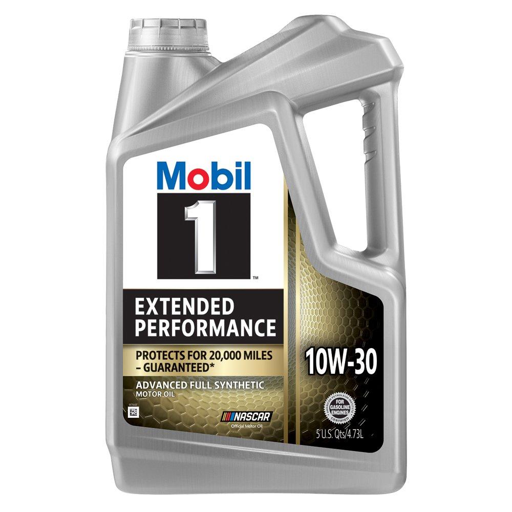 Mobil1 5-Quart Full Synthetic Extended Performance Motor Oil for $5.96