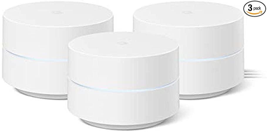 3 Google Wi-Fi AC1200 Dual-Band Mesh Wi-Fi Router for $149.99 Shipped