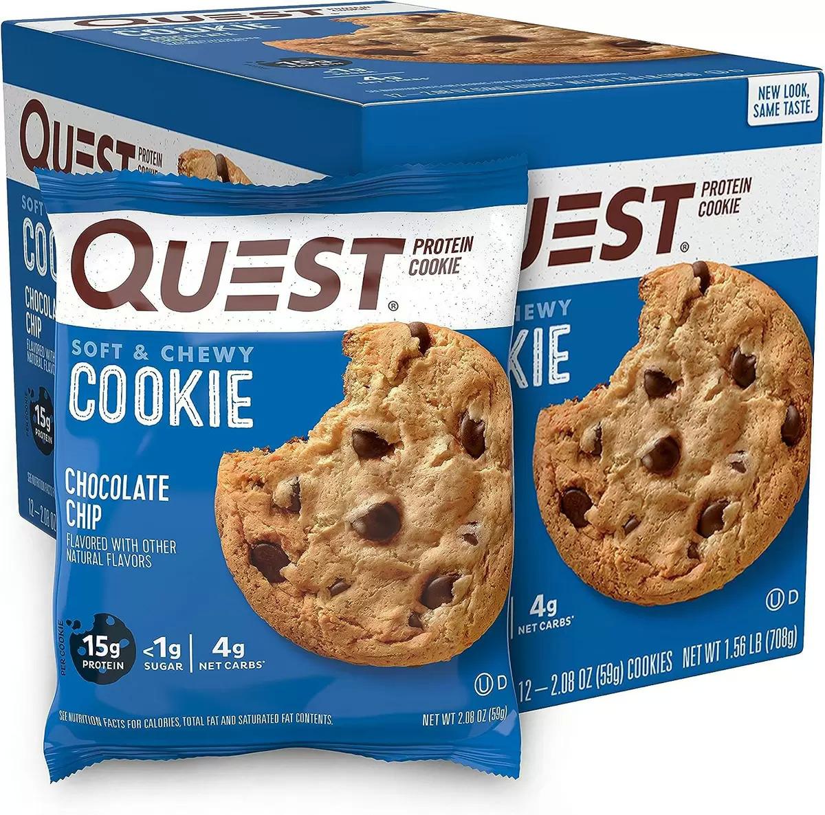 Quest Nutrition Protein Cookies 12 Pack for $15.99