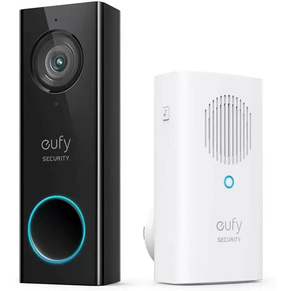 Eufy Security Wi-Fi 2K HD Video Doorbell + Wireless Chime for $59.99 Shipped