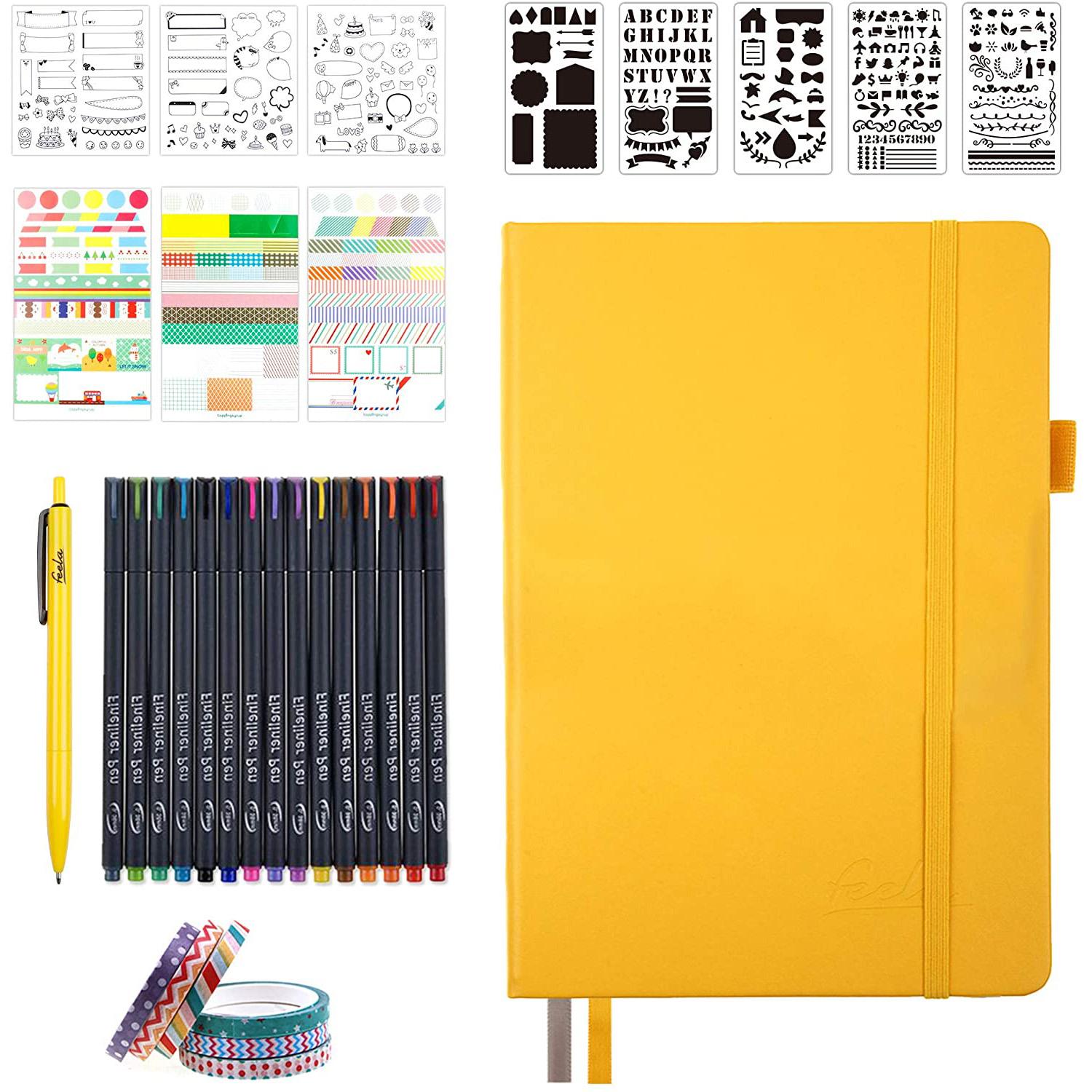 Feela 224 Page Bullet Dotted Journal Kit for $13.79