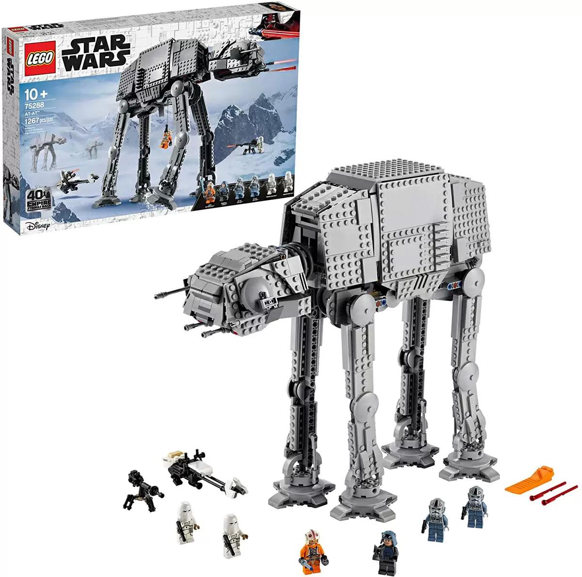 1267-Piece LEGO Star Wars AT-AT Building Kit for $127.99 Shipped