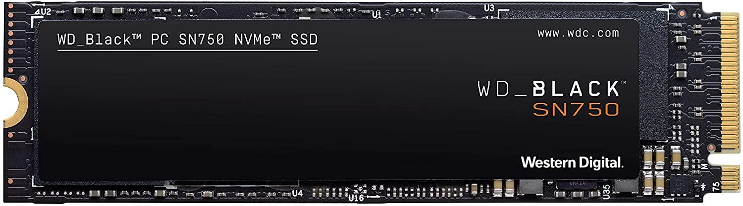 500GB WD Black SN750 NVMe M2 2280 PCIe SSD for $54.99 Shipped