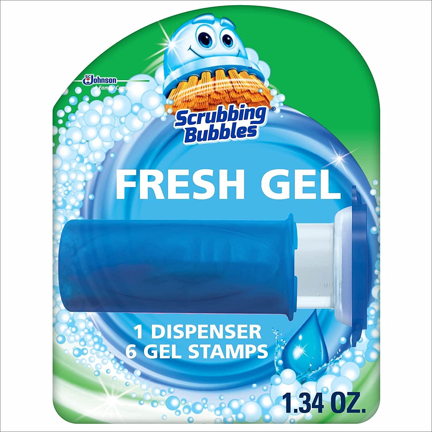Scrubbing Bubbles Fresh Gel Toilet Bowl Cleaning Stamps for $2.62 Shipped