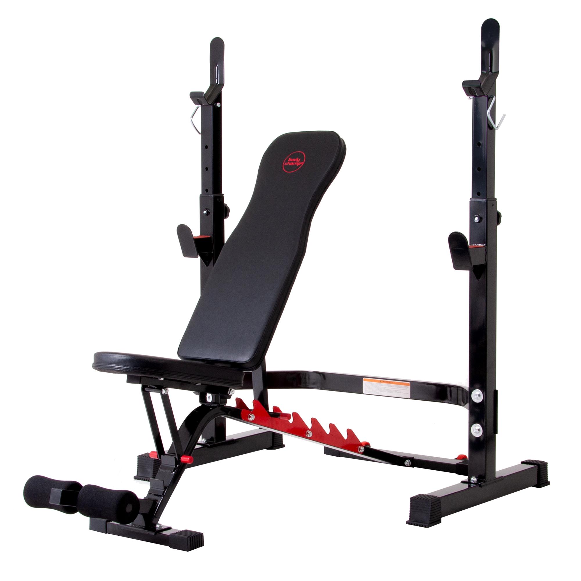 Body Champ Olympic Weight Bench with Rack for $136.82 Shipped