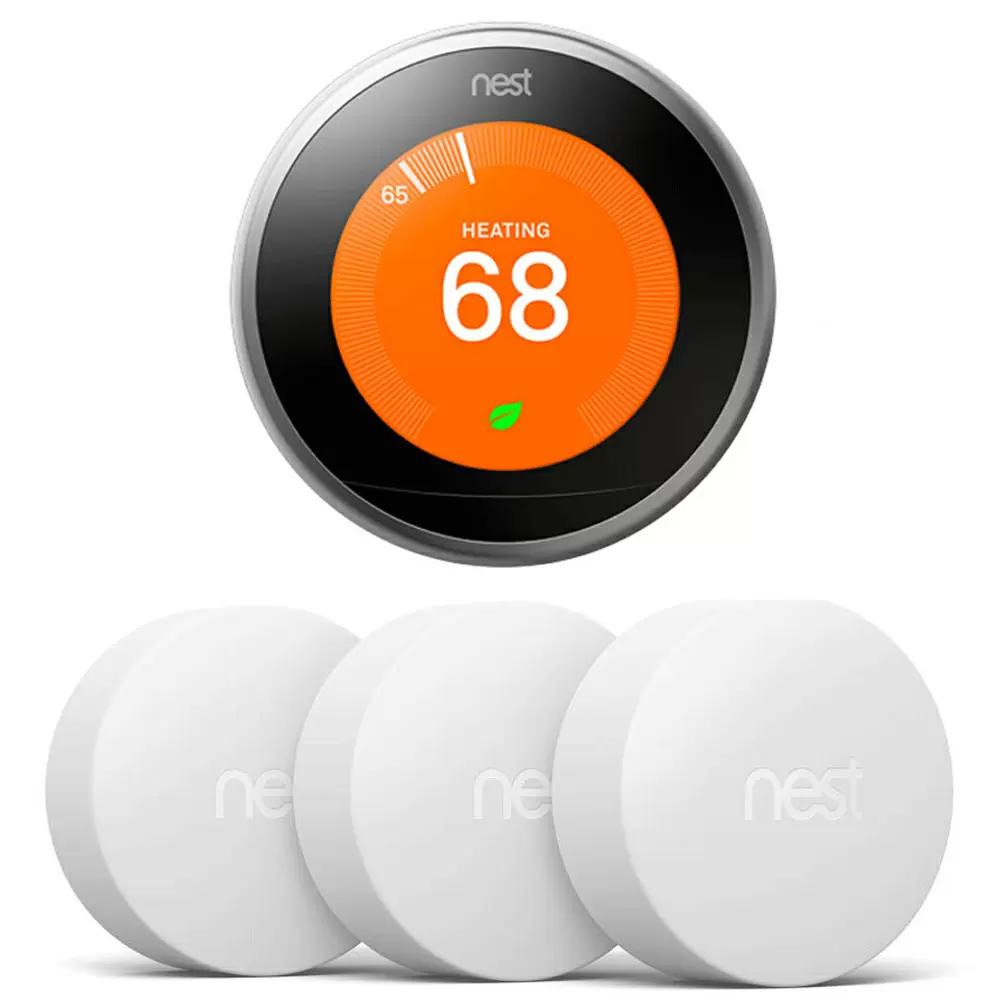 Google Nest Learning Thermostat 3rd Gen with 3 Temperature Sensor for $249 Shipped