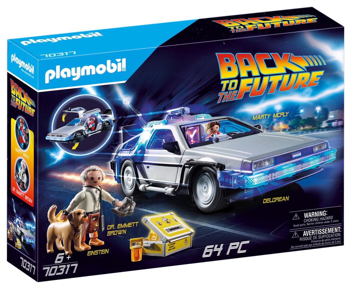 Playmobil Back to The Future DeLorean Playset with Working Lights for $23.01