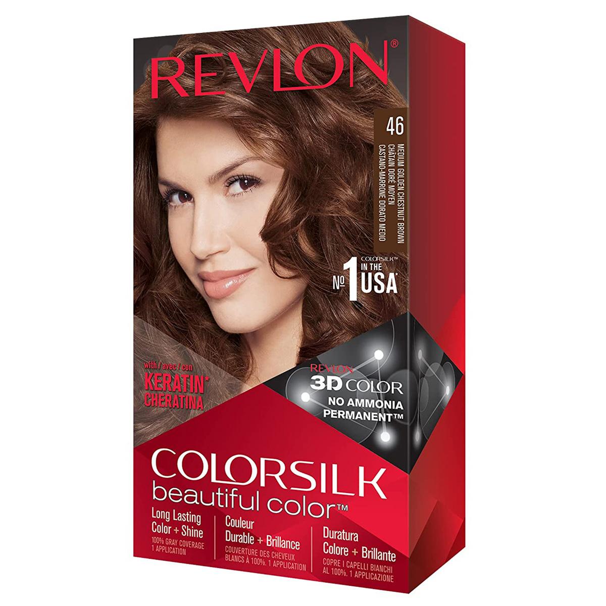 Revlon Colorsilk Chestnut Brown Permanent Hair Dye for $1.31 Shipped