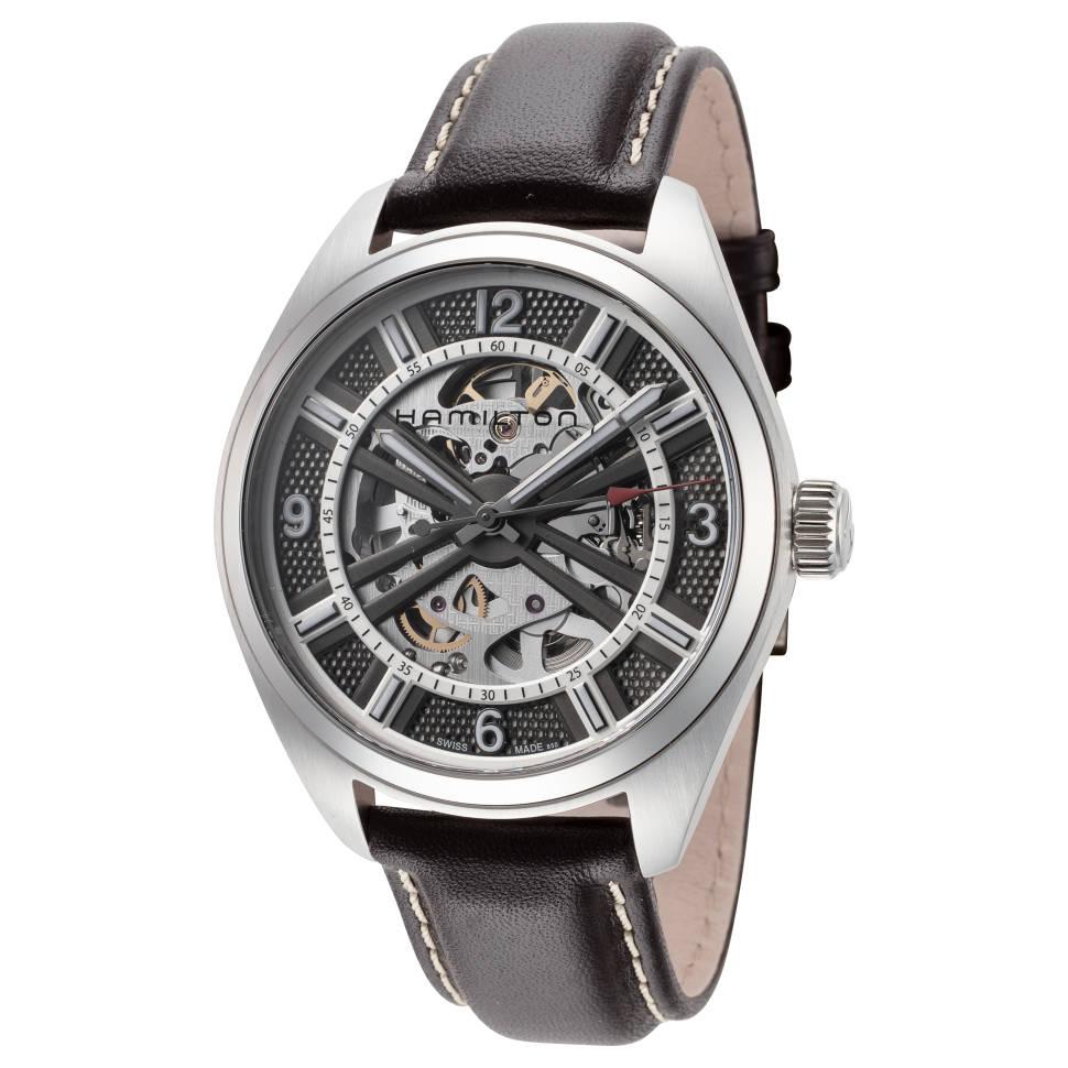 Hamilton Mens Khaki Field Skeleton Automatic Watch for $549 Shipped