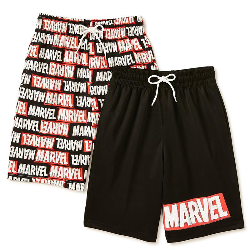 2 Boys Marvel Comics Active Shorts for $7.20