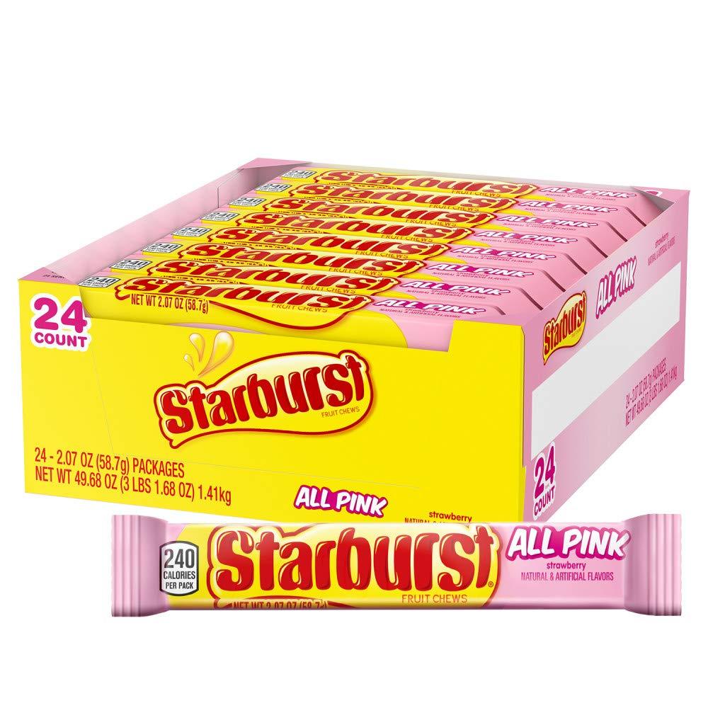 24 Starburst All Pink Limited Edition Fruit Chew Candy for $20.06 Shipped