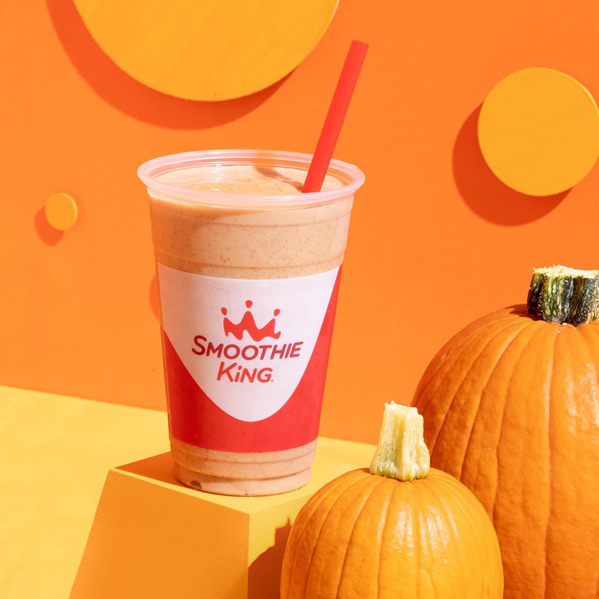 Free Pumpkin Smoothie at Smoothie King