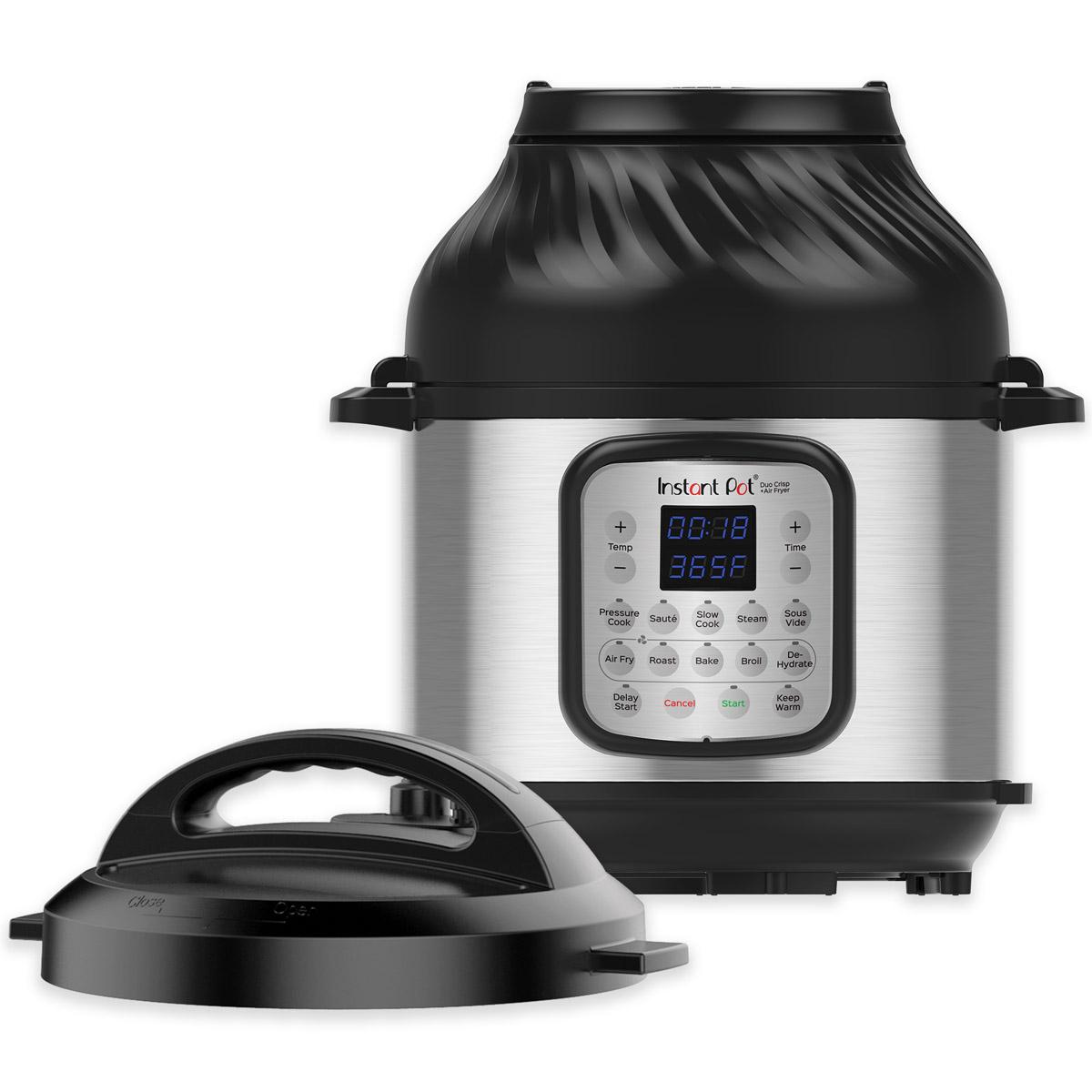 Instant Pot 6-Quart Duo Crisp Air Fryer and Pressure Cooker for $80.14 Shipped