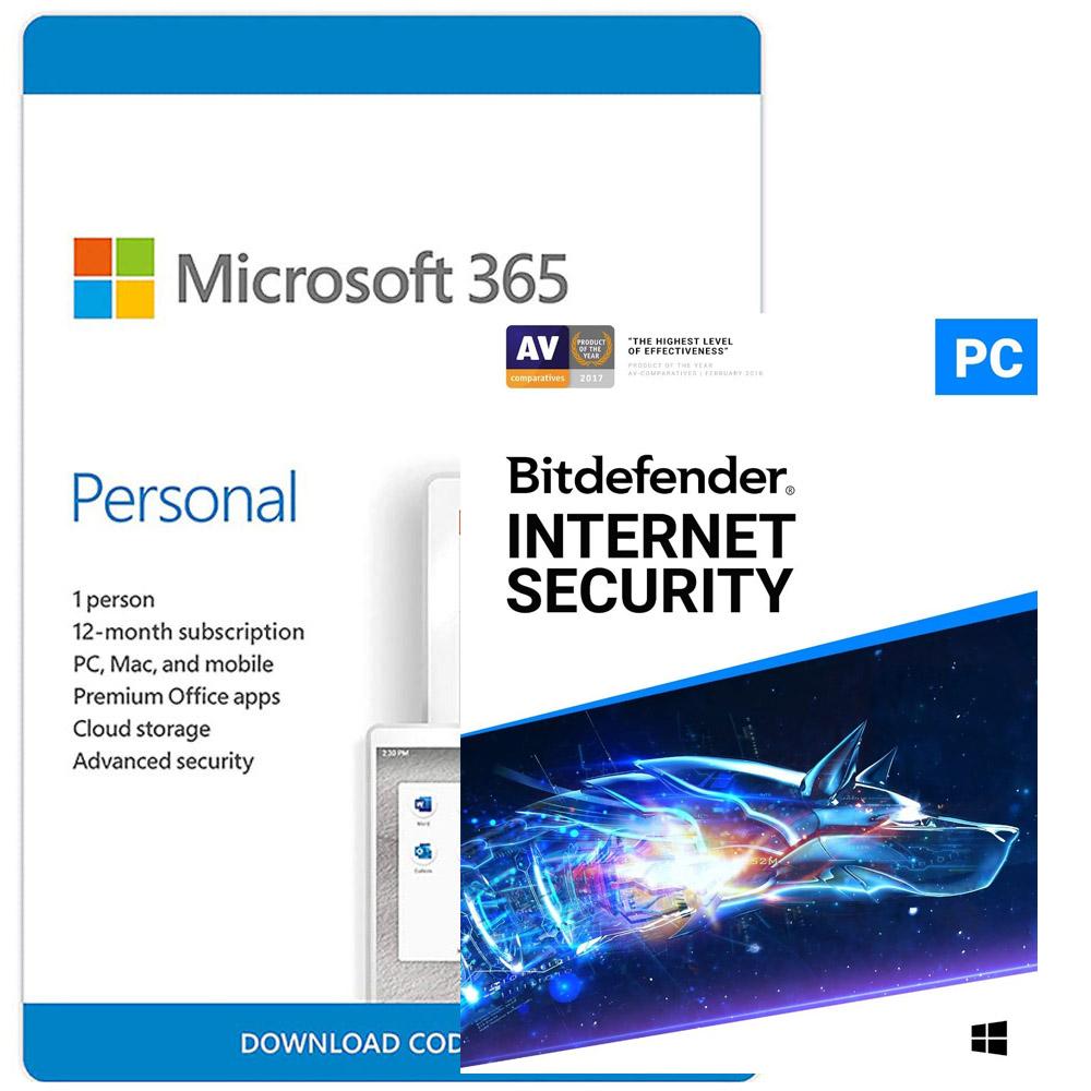 Microsoft 365 Subscription with Bitdefender Internet Security for $45.98 Shipped
