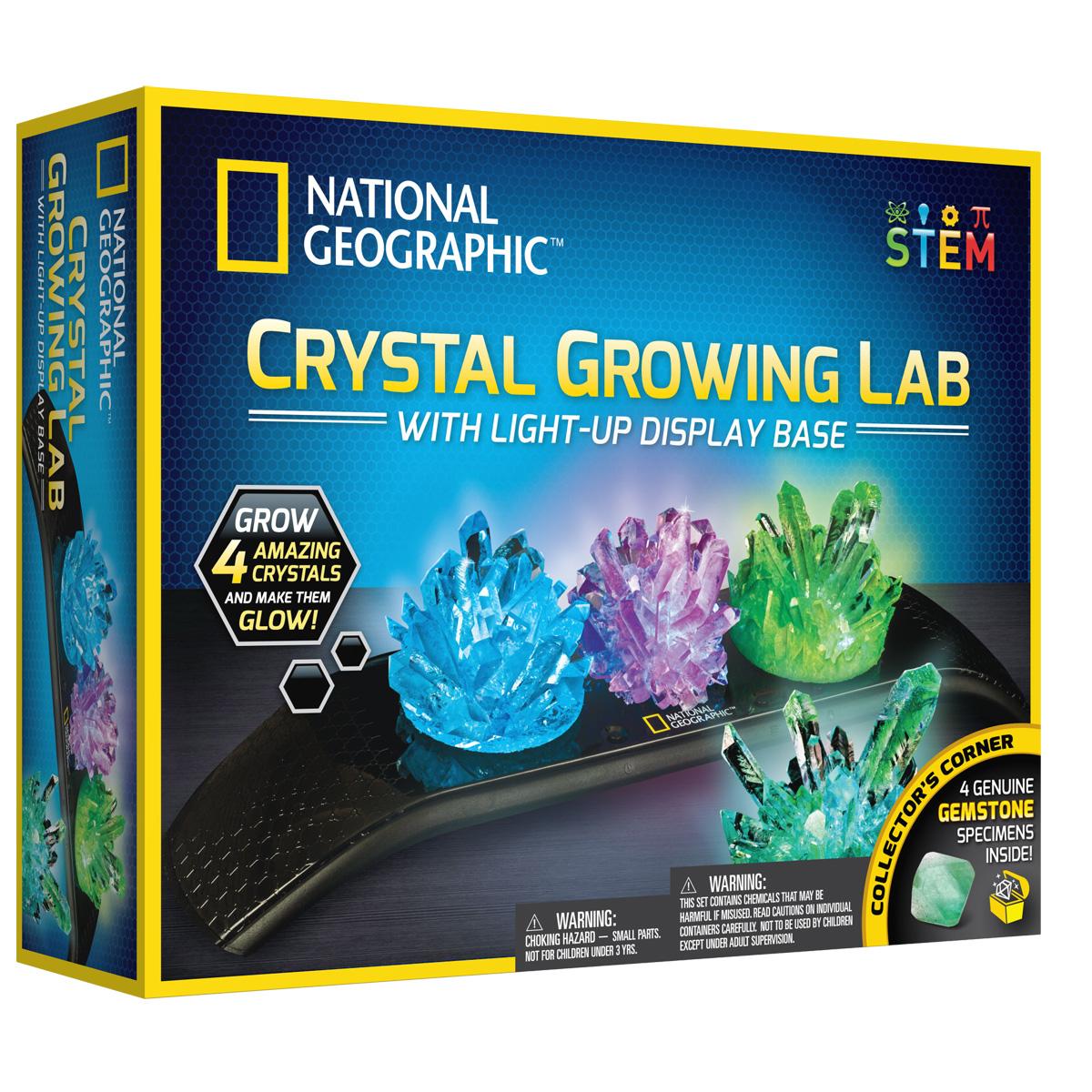 National Geographic Light Up Crystal Growing Lab Kit for $11.34