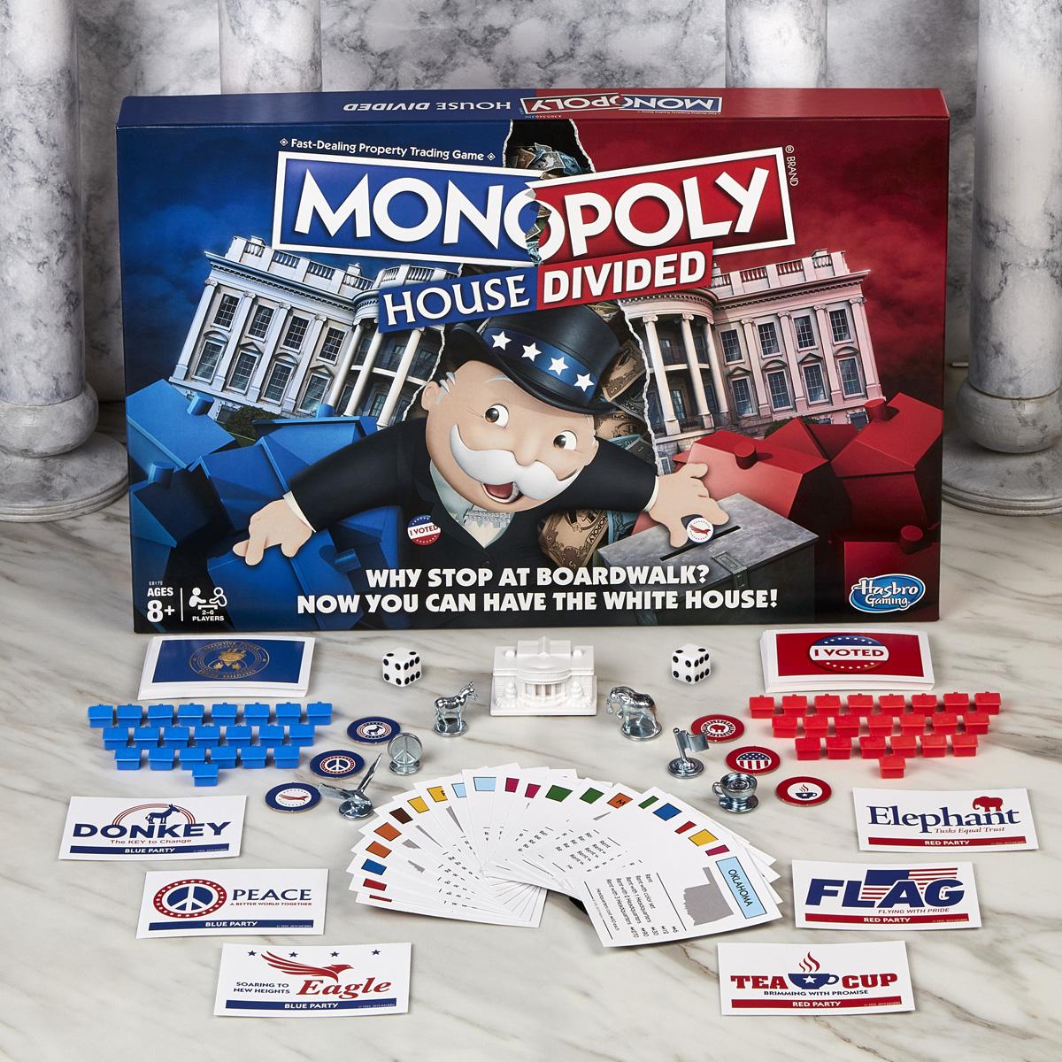 Monopoly House Divided Board Game for $6.39