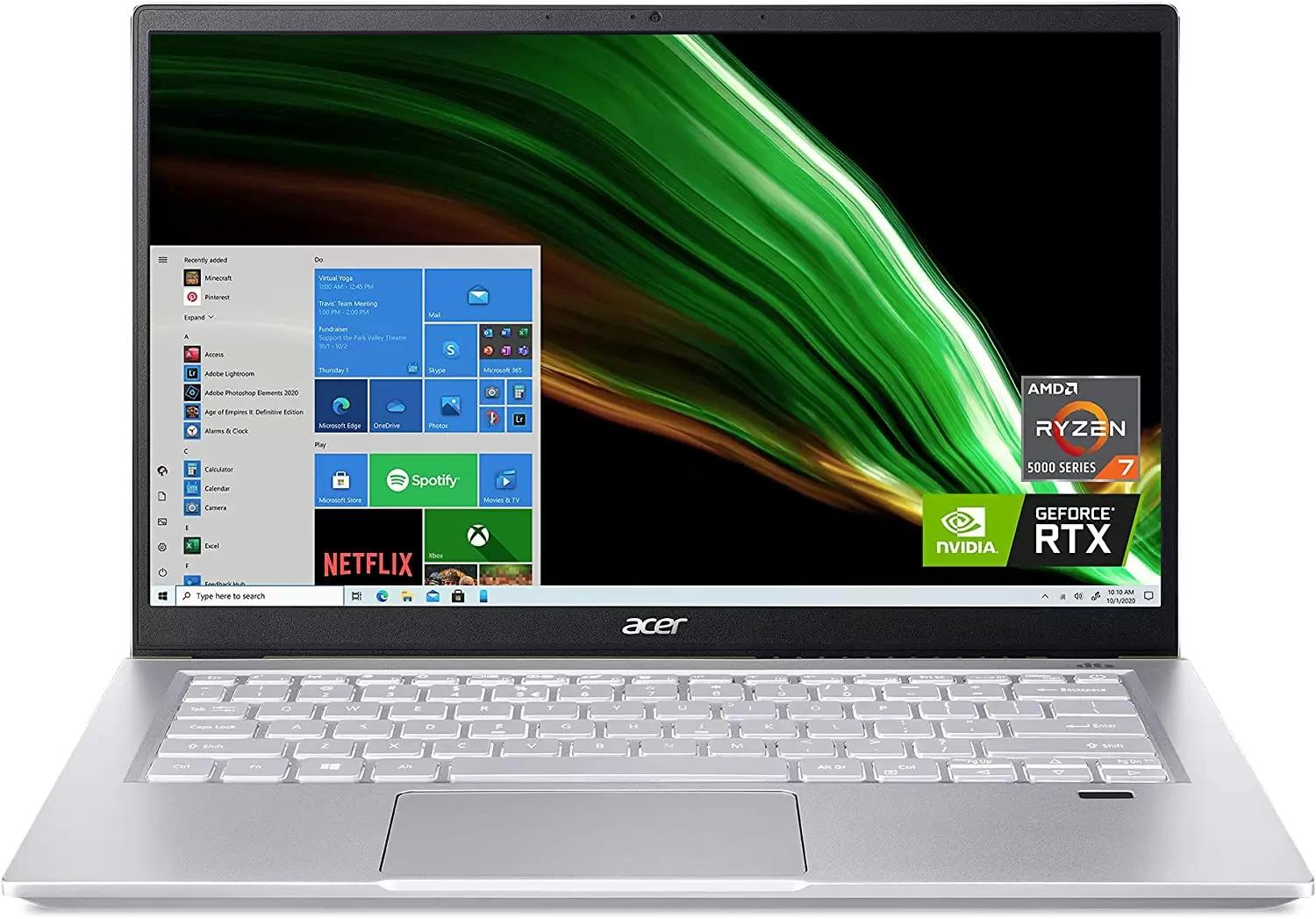 Acer Swift X 14in Ryzen 7 16GB 512GB RTX3050 Laptop for $791.99 Shipped