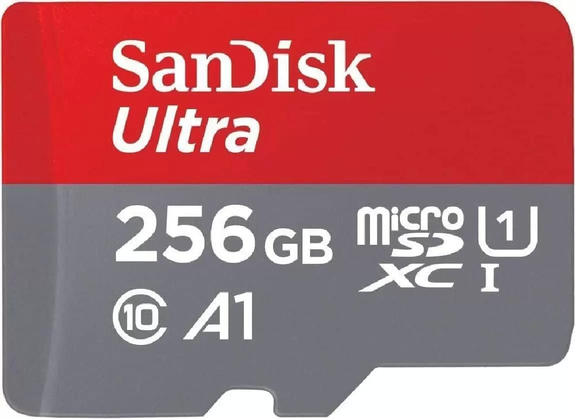 256GB SanDisk Ultra microSDXC UHS-I C10 A1 Memory Card for $19.99 Shipped