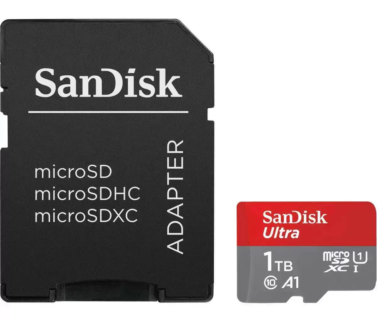 SanDisk 1TB Ultra MicroSDXC UHS-I Memory Card for $68.99 Shipped
