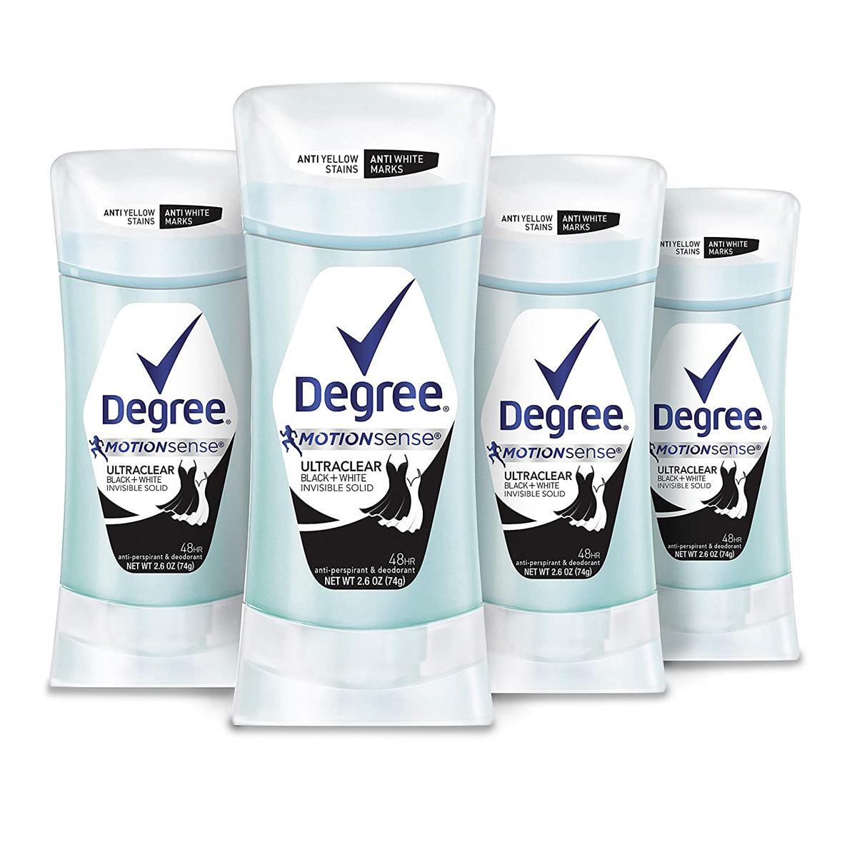 4 Degree UltraClear Antiperspirant Deodorant for $11.89 Shipped