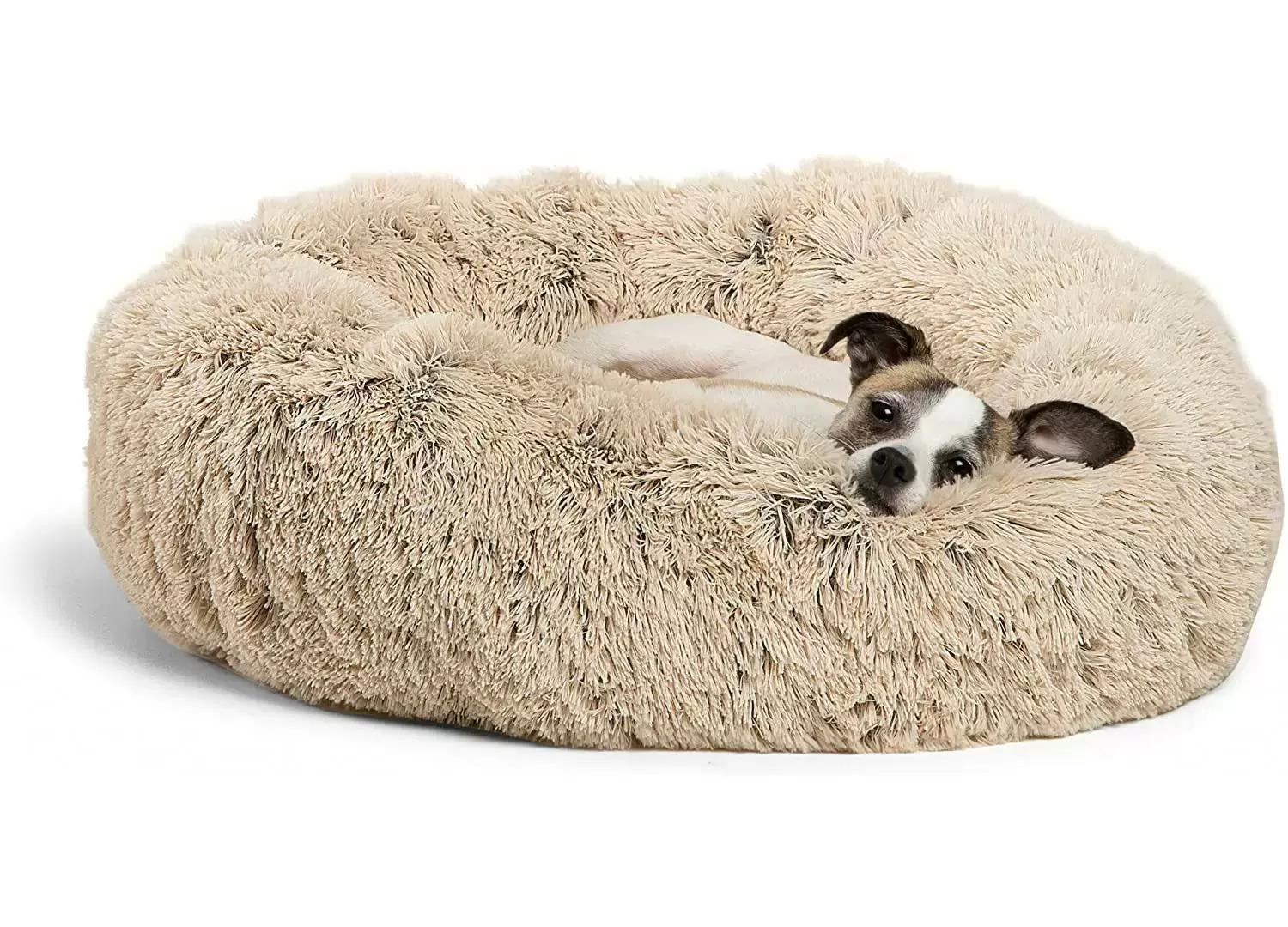 Best Friends by Sheri The Original Calming Donut Cat and Dog Bed for $19.99