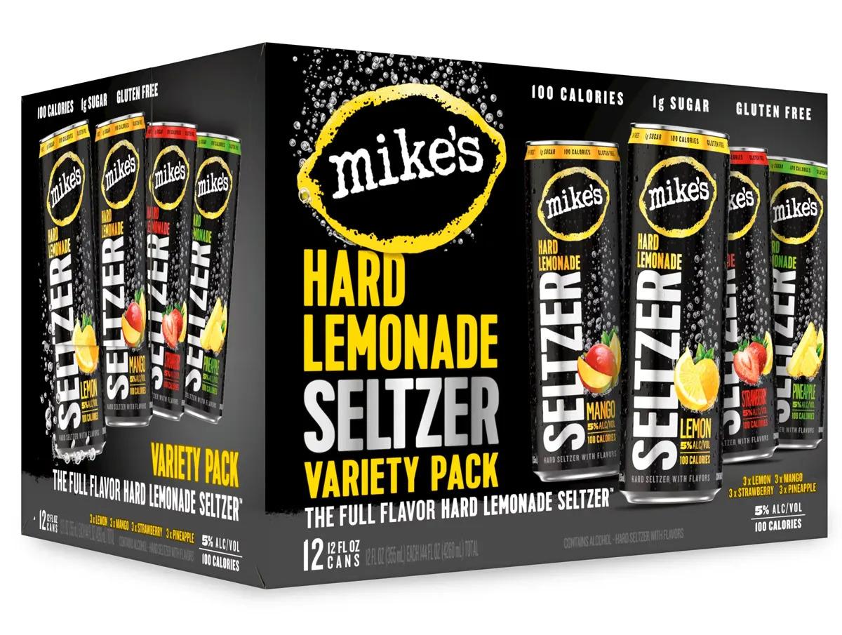 Mikes Hard Lemonade Seltzer 12 Pack for Free After Rebate