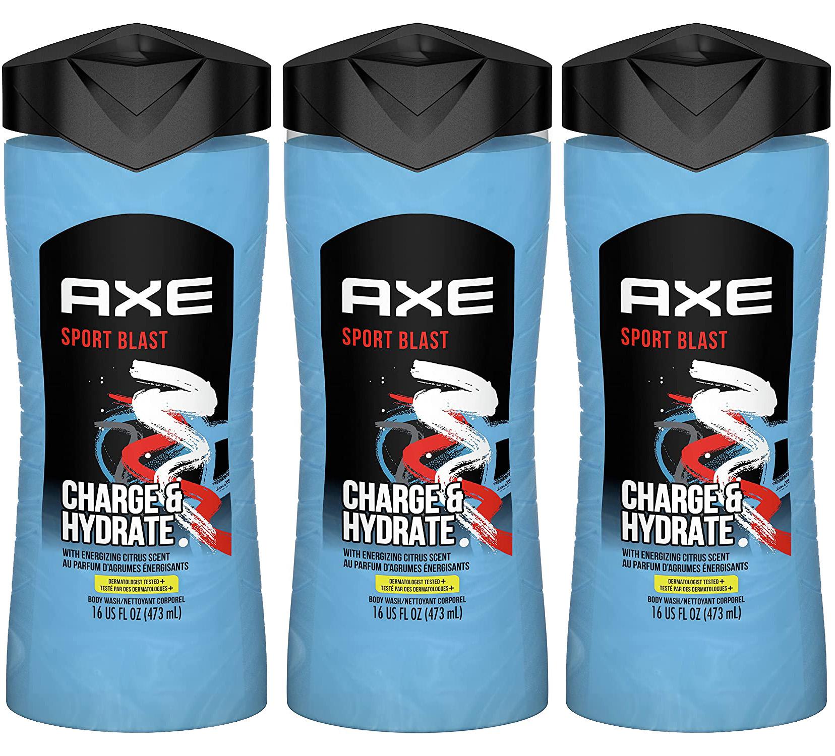 3x Axe Mens Body Wash Charge and Hydrate for $7.51 Shipped