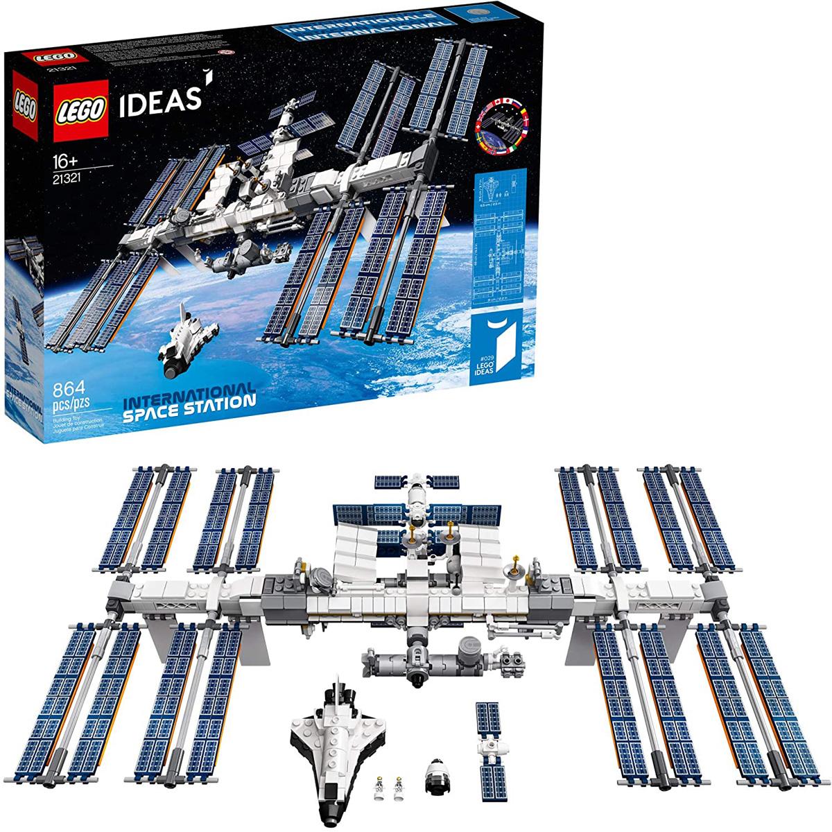 LEGO Ideas International Space Station Building Kit for $56.99 Shipped
