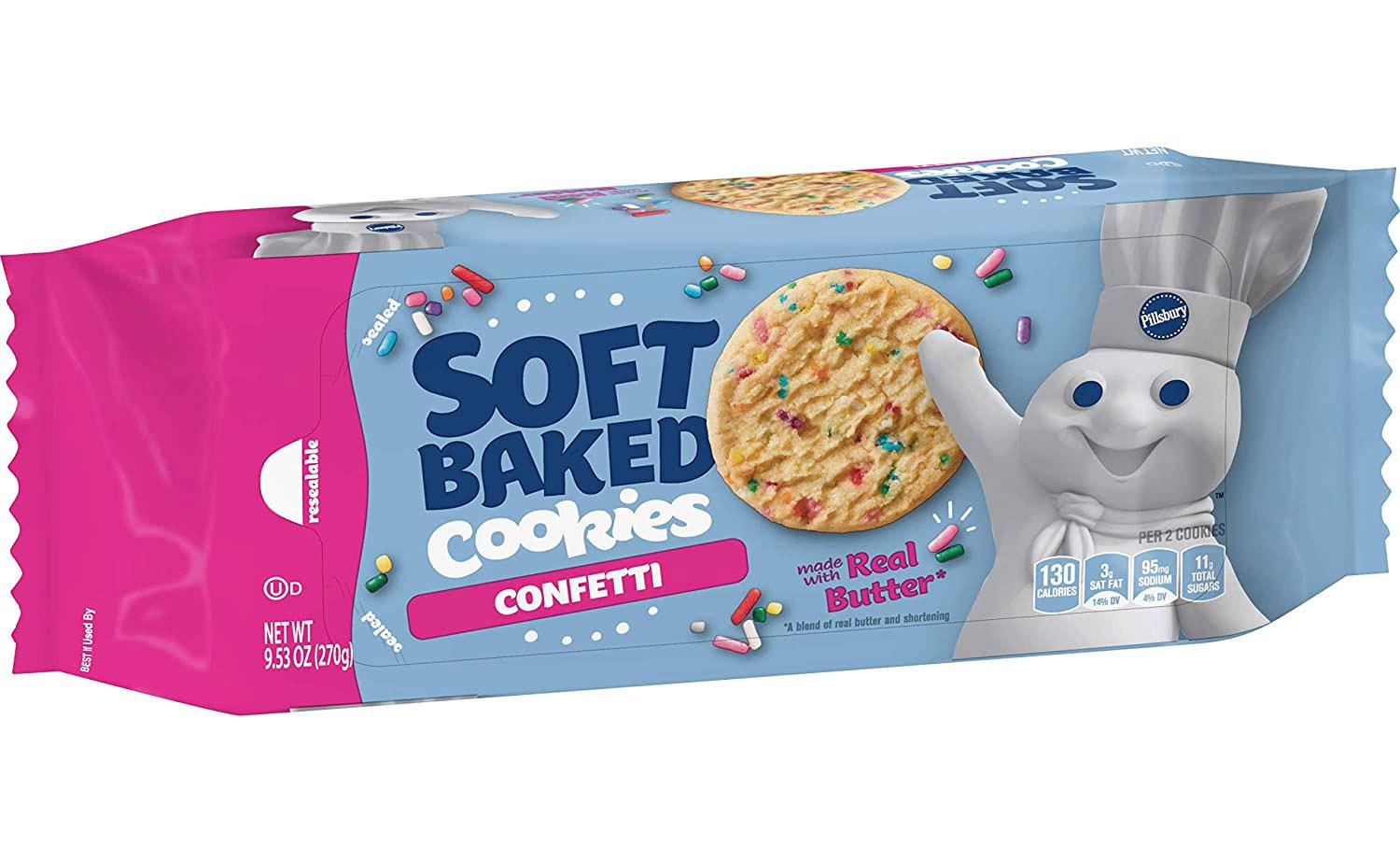 Pillsbury Soft Baked Confetti Cookies for $1.09