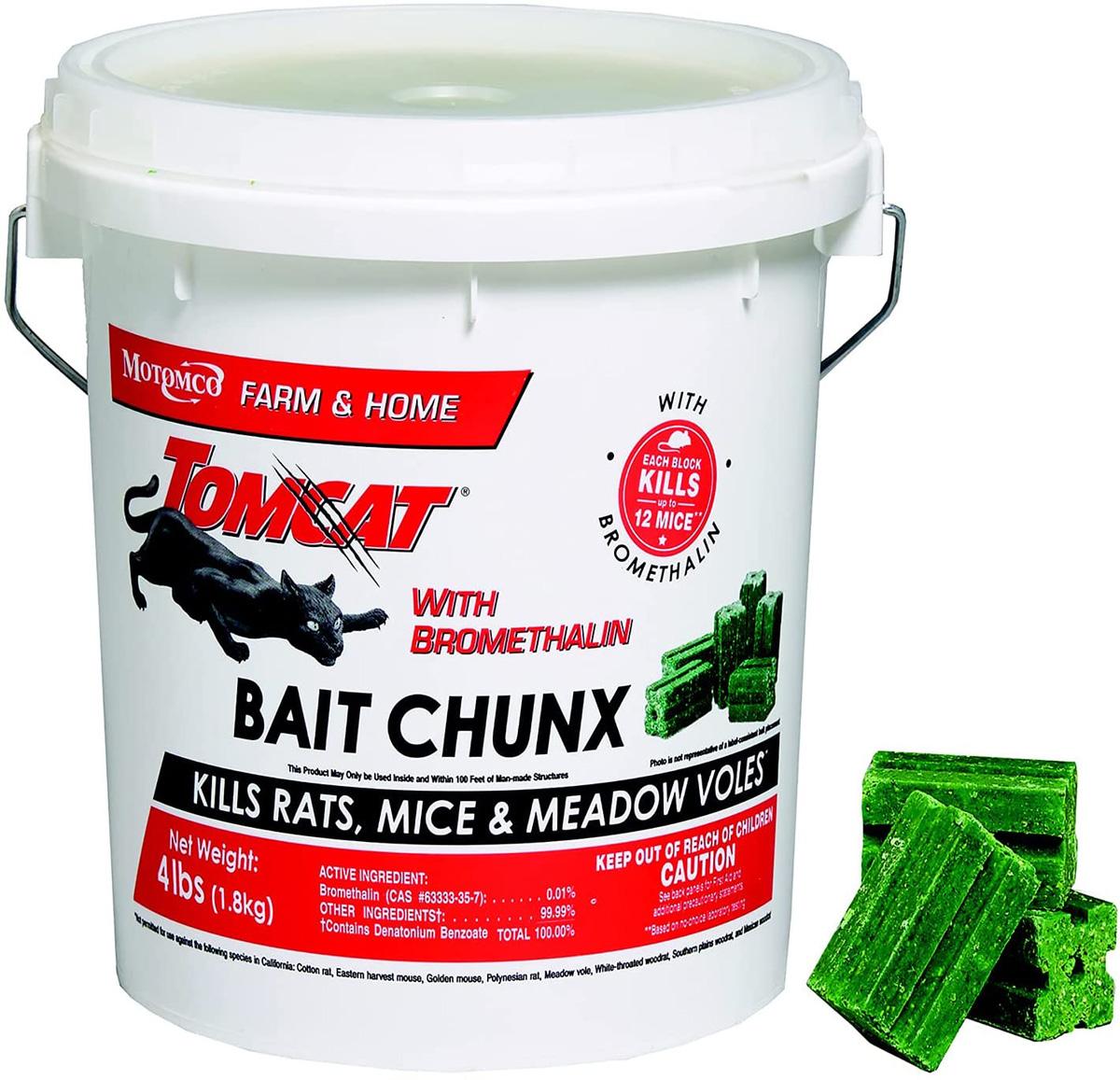 Tomcat With Bromethalin Bait Chunx Pail for $23.05