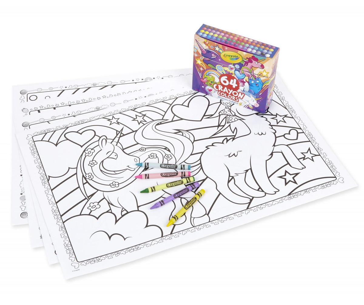 88-Piece Crayola Uni-Creatures Coloring Set for $4.12