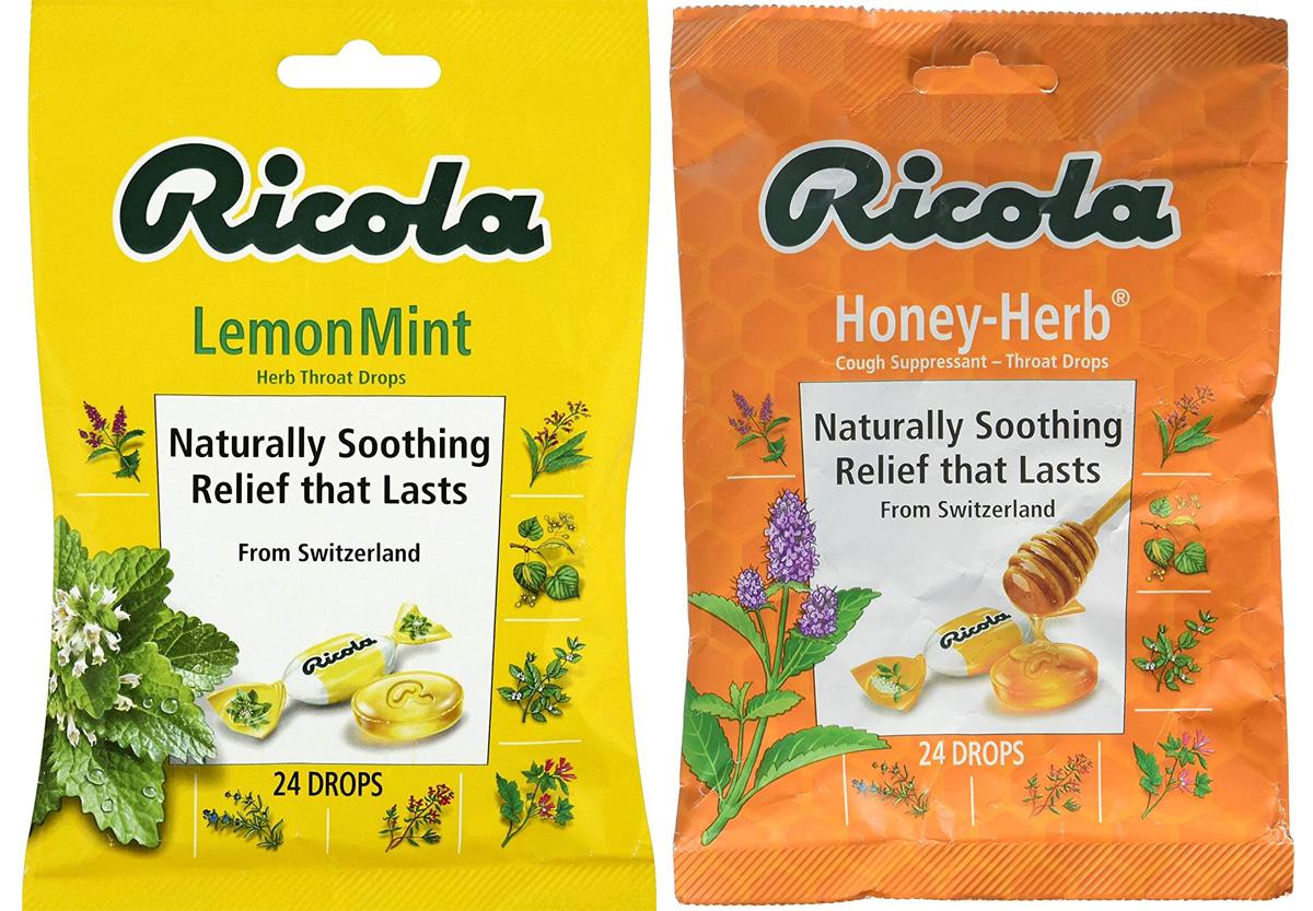 48 Ricola Herb Cough Suppressant Throat Drops for $2.98 Shipped