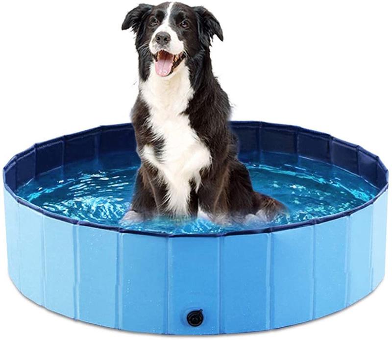Jasonwell Foldable Dog Pet Bath Pool Collapsible Dog Pet Pool for $18.96