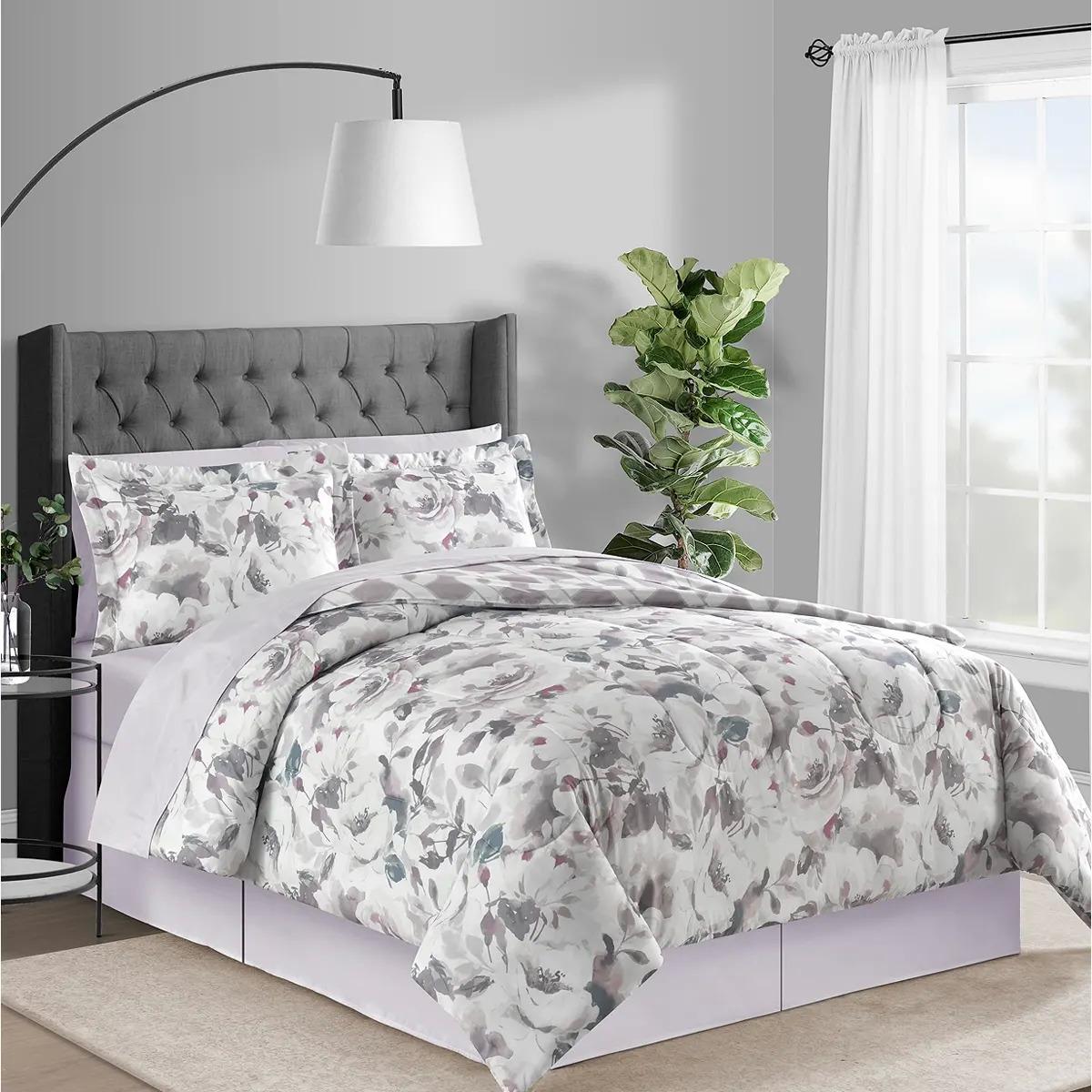 Fairfield Square Sophia 8-Piece Reversible Queen Comforter Set for $29.93 Shipped
