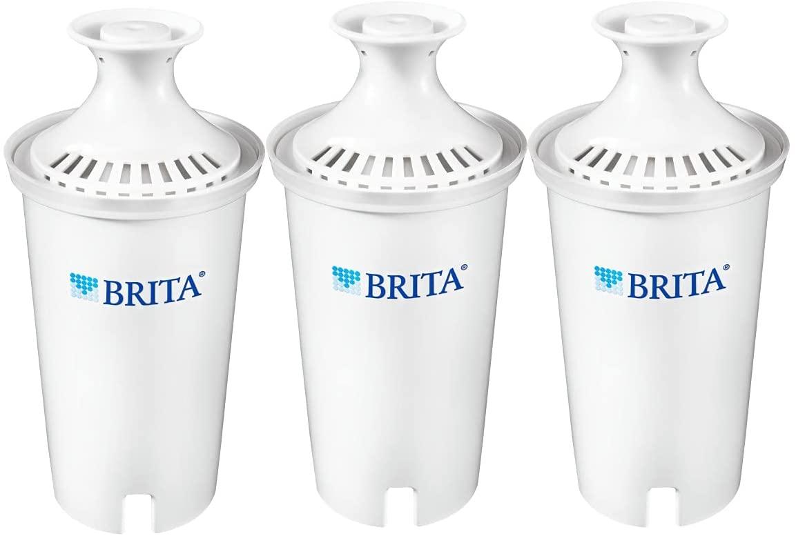 3 Brita Standard Replacement Filters for Pitchers and Dispensers for $7.13 Shipped