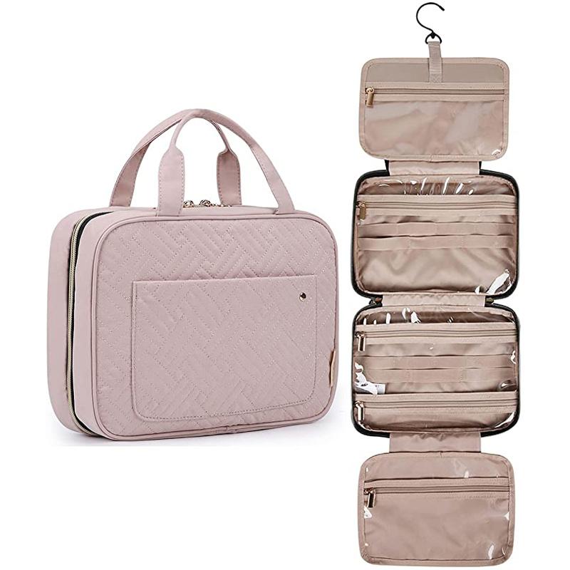 Bagsmart Toiletry Bag Travel Bag with Hanging Hook for $22.39