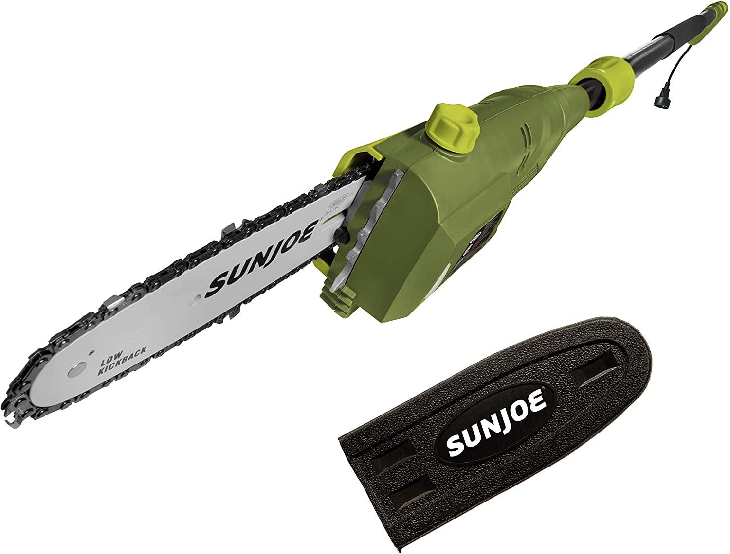 Sun Joe SWJ800E 8-Inch 6.5-Amp Telescoping Electric Pole Chain Saw for $46.08 Shipped