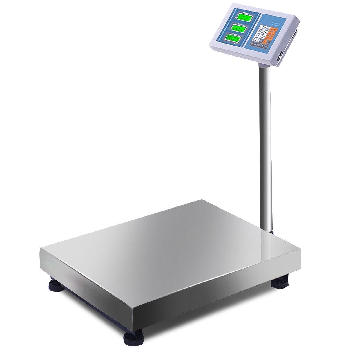 Giantex 660lbs Weight Computing Digital Floor Platform Scale for $78.95 Shipped