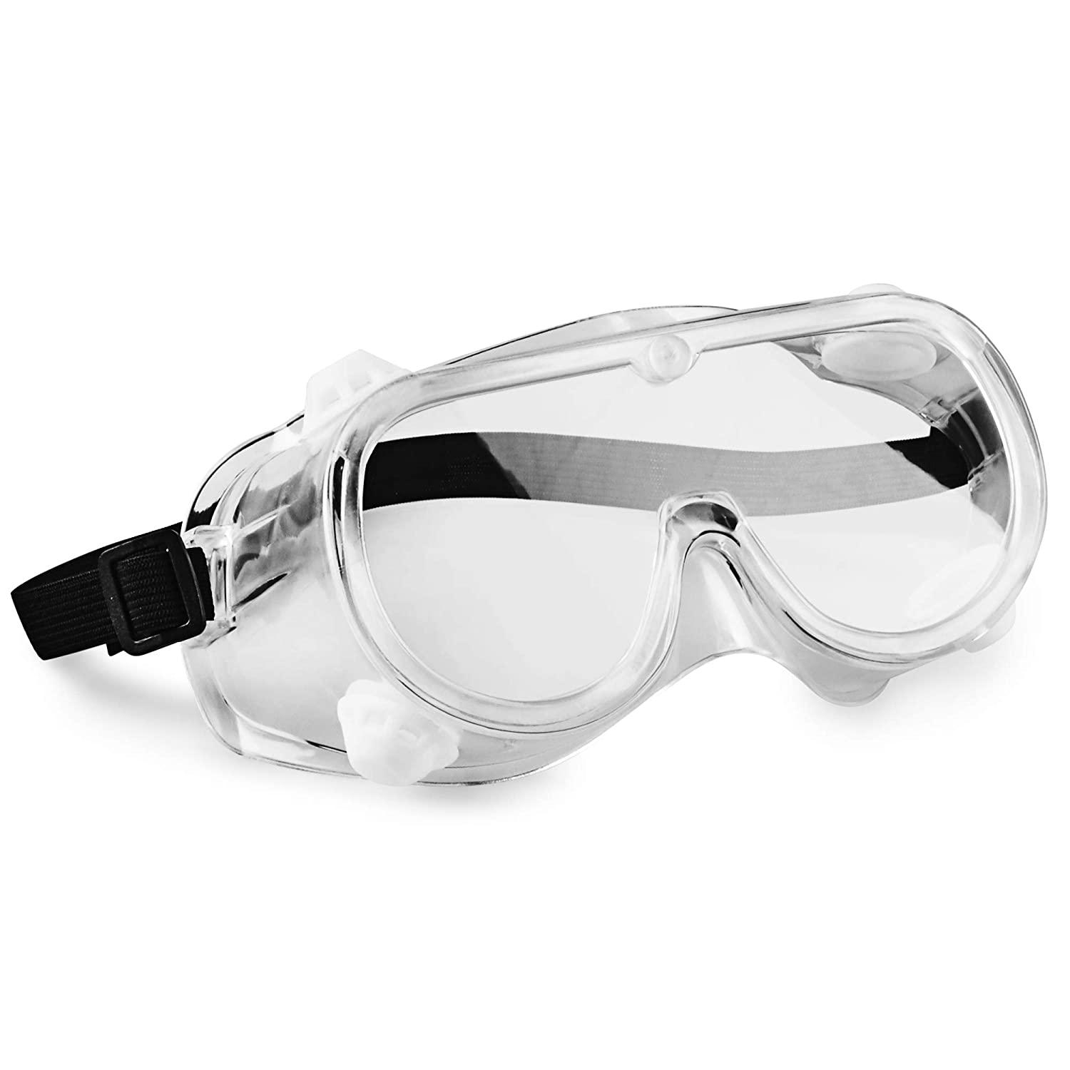 10 6in Clear Safety Goggles for $3.58