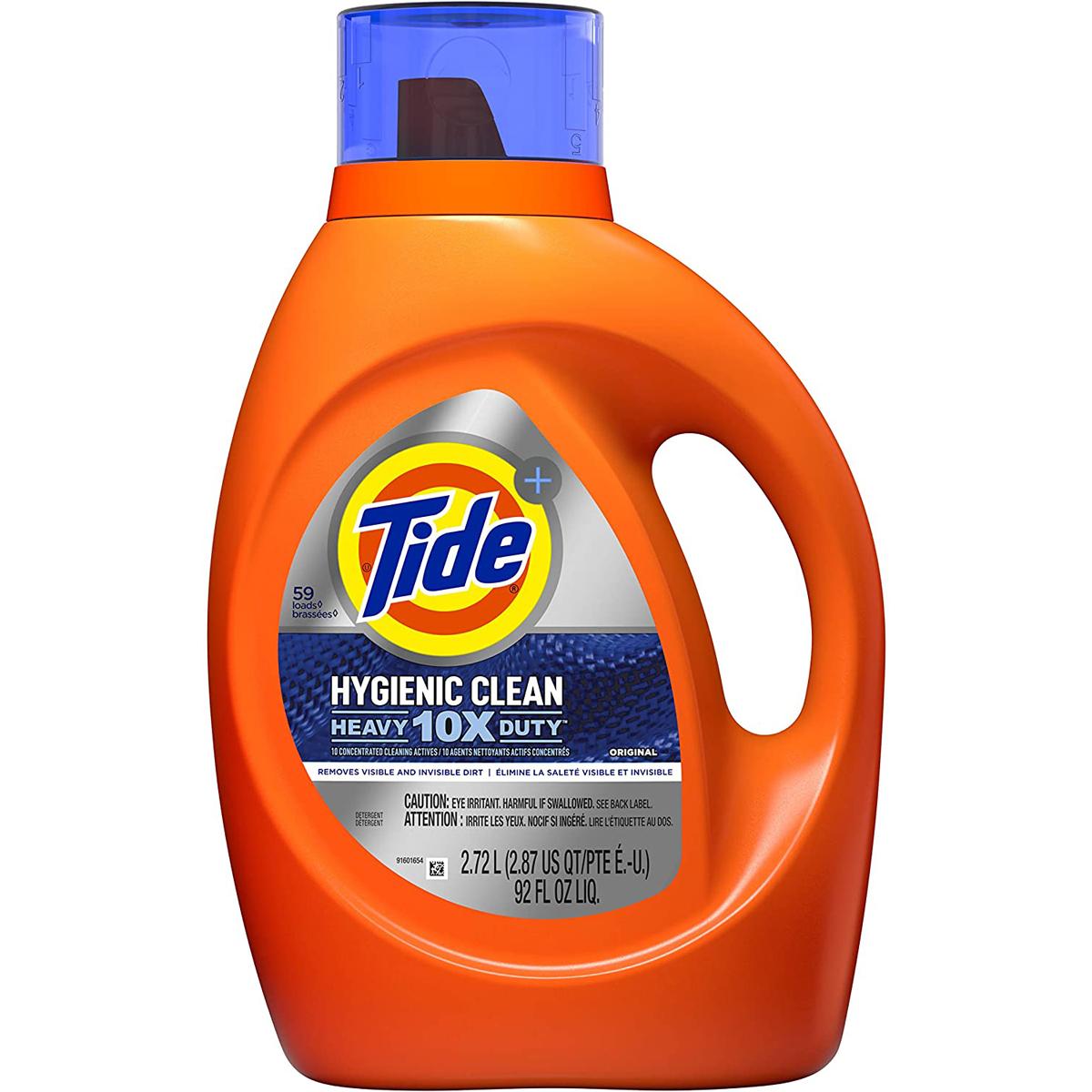 Tide Hygienic Clean Heavy 10x Duty Liquid Laundry Detergent for $8.39 Shipped