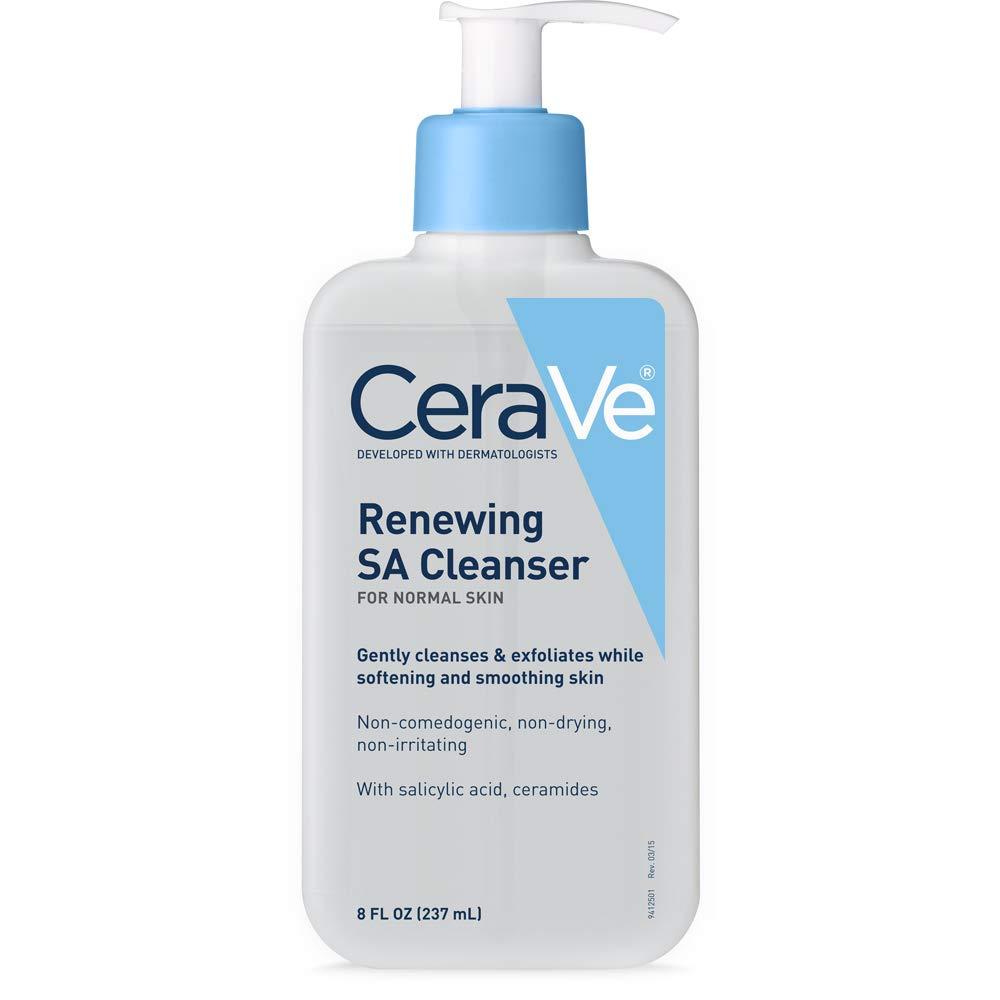 CeraVe SA Cleanser Salicylic Acid Face Wash with Hyaluronic Acid for $8.99