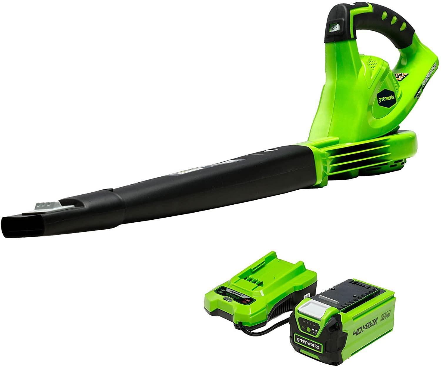 Greenworks 40V Cordless Leaf Blower for $76.41 Shipped