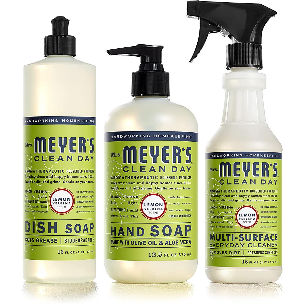 ３Mrs Meyers Clean Day Kitchen Essentials Set for $8.98 Shipped