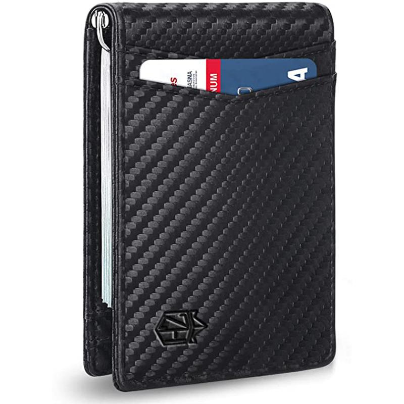 Zitahli Slim Wallets for Men RFID Money Clip for $22.21