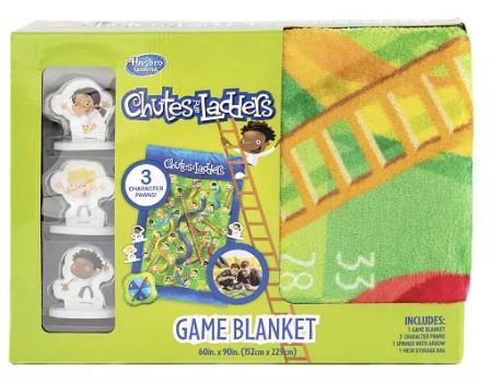 Hasbro Chutes and Ladders Game Blanket for $17.99