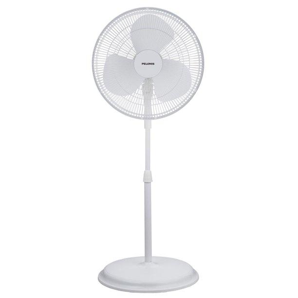 16in Pelonis Technologies 3-Speed Oscillating Pedestal Fan for $14.88