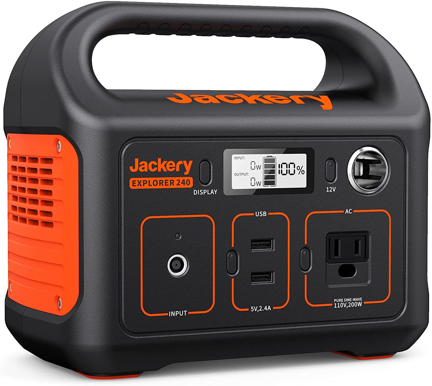 Jackery Explorer 240 Portable Power Station for $160.65 Shipped